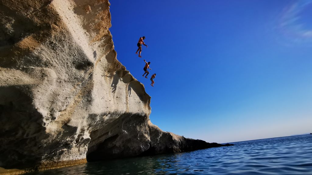 Cliff Jumping Tours in Paros - Aegean Sea Quest