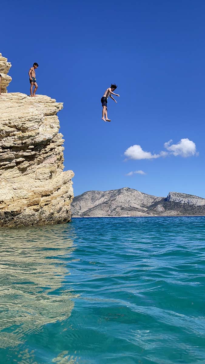 Cliff Jumping Tours in Paros - Aegean Sea Quest